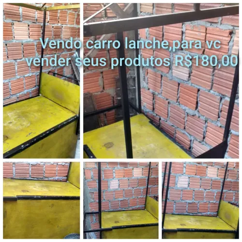 Carro lanche R$180,00