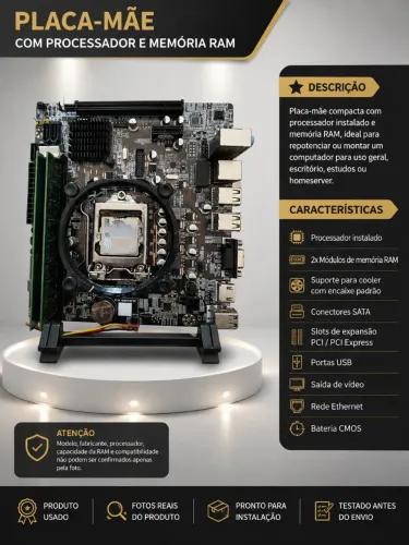 Placa Mãe pra PC