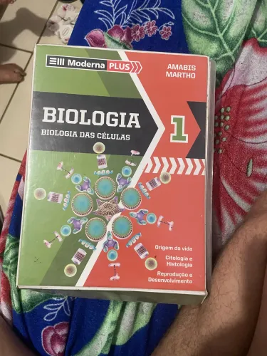 kit Moderna Plus - Biologia 1 - Amabis e Martho | perfeito estado