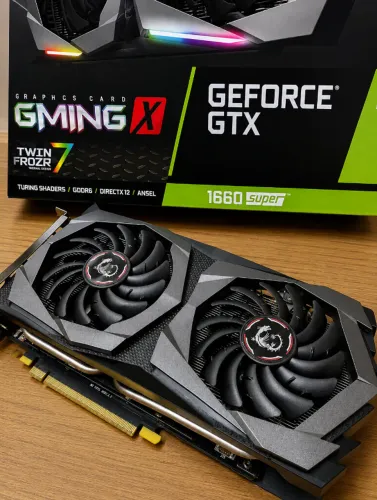 GTX 1660 SUPER 6GB MSI GAMING X ? EXCELENTE ESTADO + CAIXA