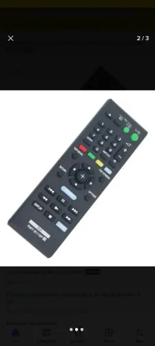 Controle remoto Blu Ray Sony original
