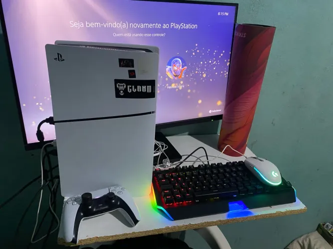 COMBO PS5, MONITOR, MAUASE PAD , MAUSE, TECLADO, FONE