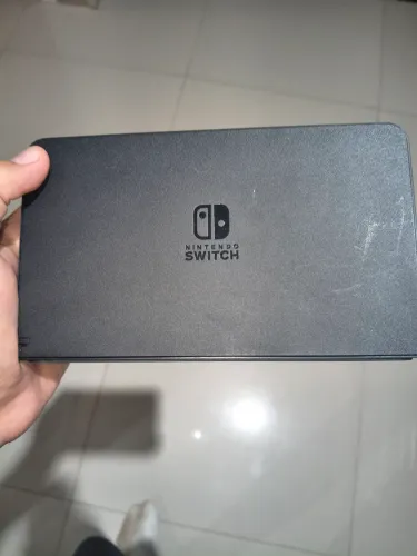 Acessórios Nintendo switch + Joycons esquerdo (Dock,Cabos,Suporte para Joycons e Strips)