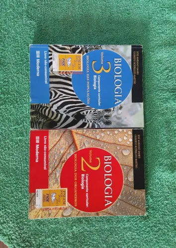 Biologia Amabis e Martho Volumes 2 e 3