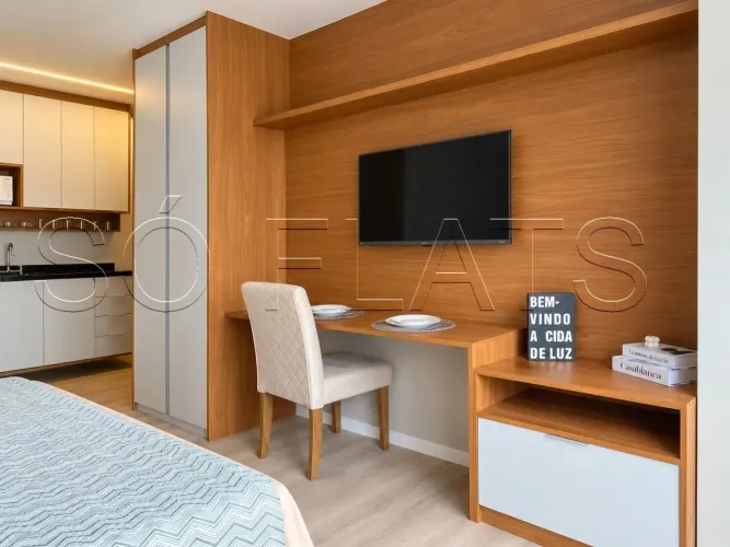 Bela Vista, apartamento no The Collection Paulista, perto da Av. Paulista e do metrô.