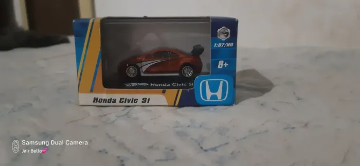 Hot wheels honda civic si vermelho 