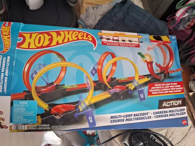 Pista Hot Wheals 2 metros com looping