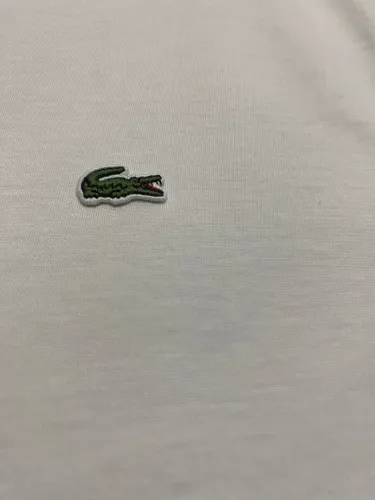 Camiseta LACOSTE original, branca GG