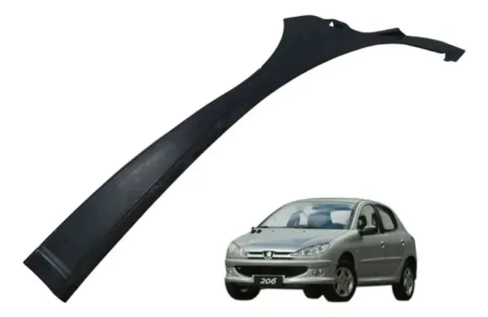 Grade Churrasqueira Peugeot 206 Direita Preto