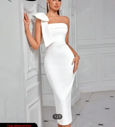 Vestido para casamento civil, missa de formatura ou batizado!