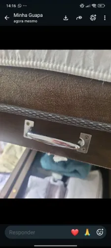 Vendo Baú para cama Box novo.