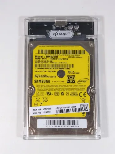 HD externo 320 GB Samsung