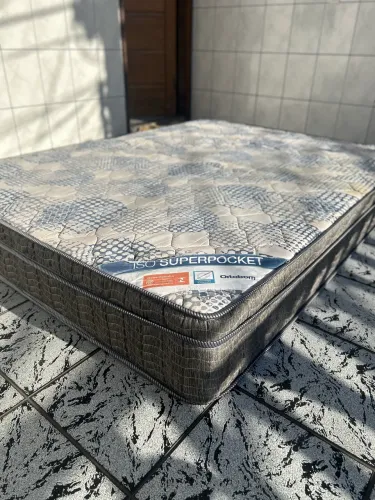 Colchão Casal Ortobom ISO Superpocket Molas Ensacadas 1,38x1,88