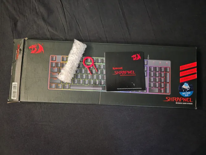 Teclado redragon shrapnel k589 rgb