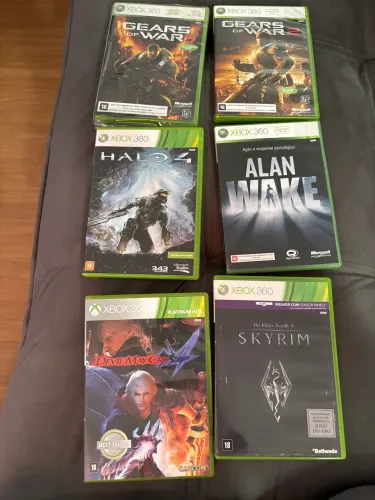 Jogos XBOX 360 originais 