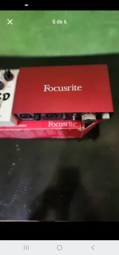 Interface de audio focusrite 2.2