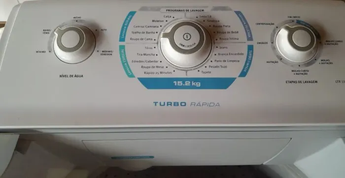 Máquina de lavar roupa Eletrolux Turbo 15kg