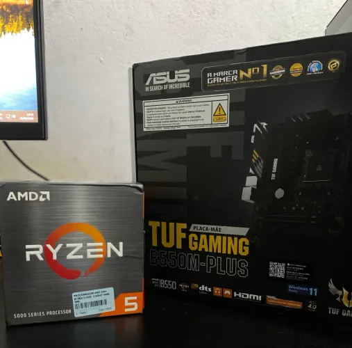 KIT UPGRADE RYZEN 5 5500 + B550M PLUS TUF GAMING LACRADOS