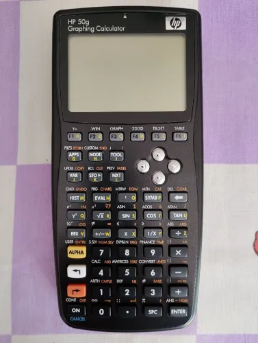 Calculadora hp 50g 