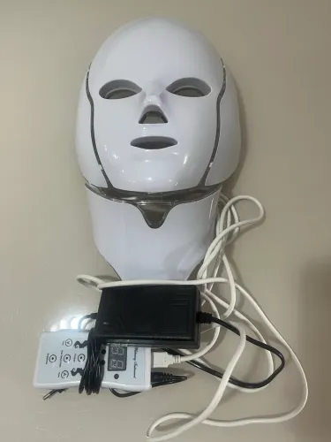 Máscara De Led + Pescoço De Led Fototerapia Facial