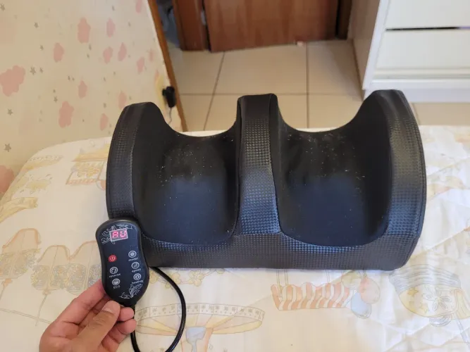 massageador elétrico shiatsu para pés e pernas