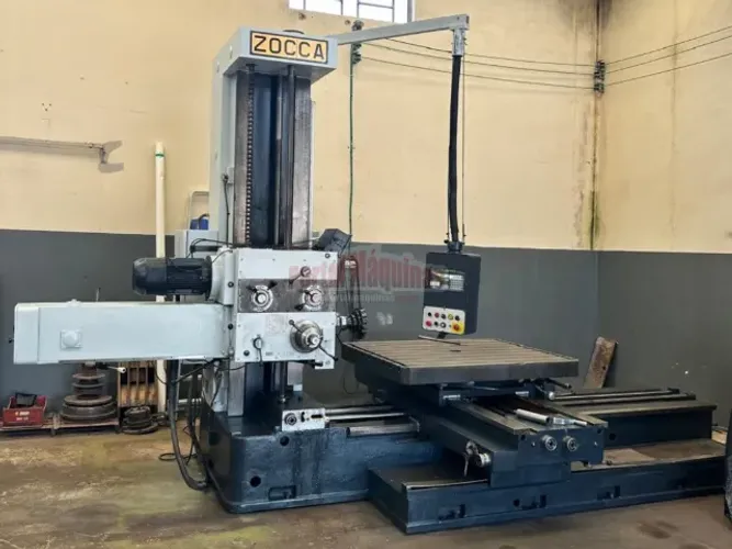 Mandrilhadora ZOCCA FUSO 110 COM FERRAMENTAL Cursos (x, y, z) 2000 x 1500 x 2500 mm