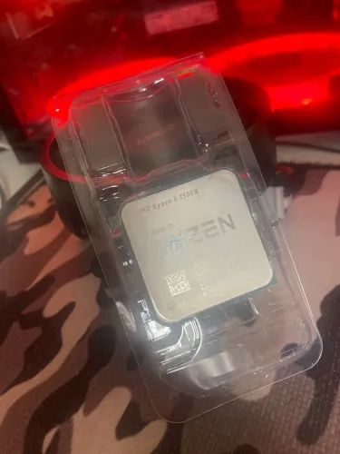 Processador Ryzen 3500x com cooler amd