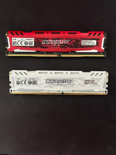 Memória RAM 16GB (2x8GB) DDR4 Ballistix Sport LT 2400MHz - Crucial / Micron