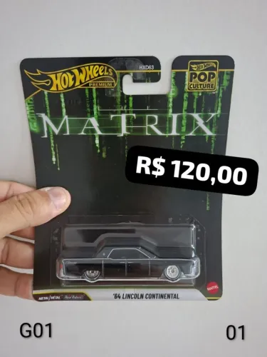 Hotwheels Lincoln Continental Matrix (premium)