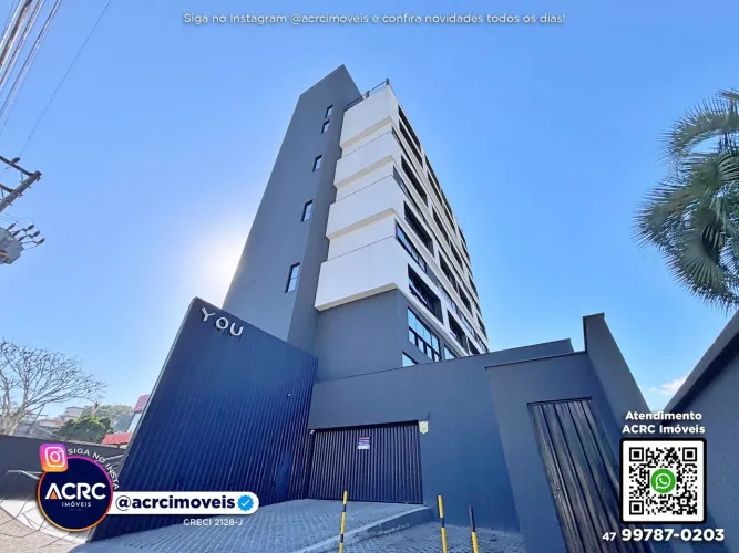 ACRC Imóveis - AP10441 - Loft para Locação no Bairro Itoupava Seca em Blumenau