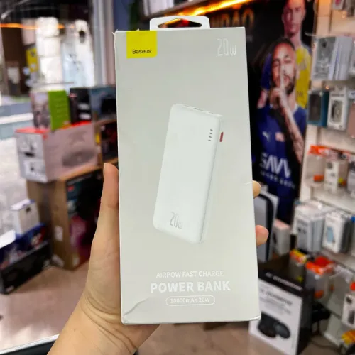 Loja física. Power Bank Baseus Airpow 10.000 mAh 20W. . Retire hj