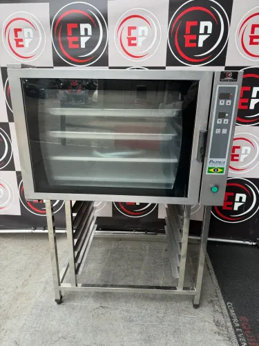 VENDO FORNO ELÉTRICO PRÁTICA HP80 4 ASSADEIRAS PANIFICAÇÃO
