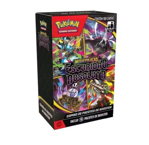 Cartas de Pokémon com 20 unidades Escuridão absoluta