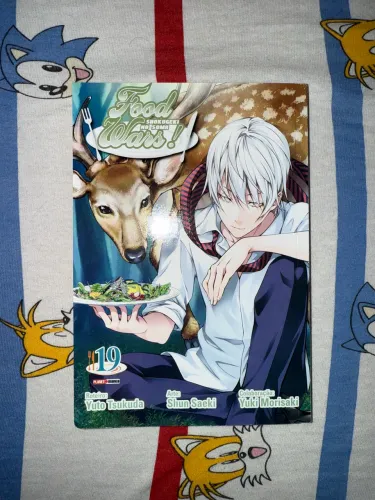 desapego de mangas: food wars volume 19