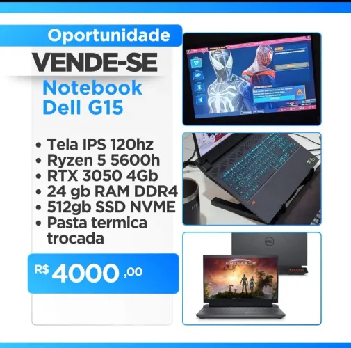 Notebook Dell G15