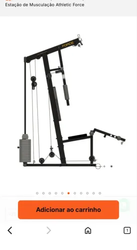 Estação de Musculação Athletic Force 