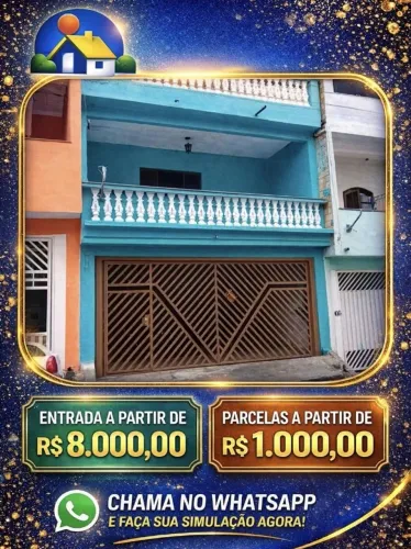 Entrada acessível e parcelas que cabem no bolso CASA PRÒPRIA