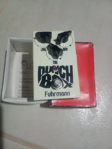 Pedal fuhrmann punch box para guitarra