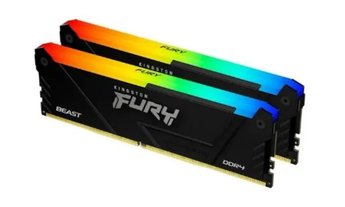 Memória Kingston Fury Beast, RGB, 64GB (2x32GB)
