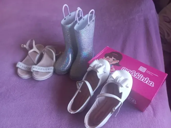 Kit Calçados Menina - Tamanho 31
