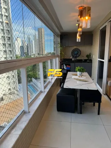 Apartamento com 4 dormitórios à venda, 131 m² por R$ 1.400.000,00 - Miramar - João Pessoa/