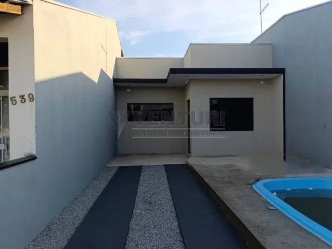 Casa 03 dorms, 01 suíte, piscina - Barra do Saí