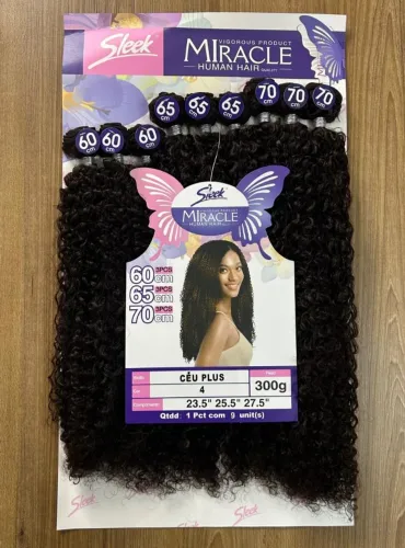 Cabelo BIO HUMANO MIRACLE, TODA LINHA SLEEK