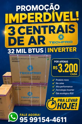 Central de ar 32 mil btus