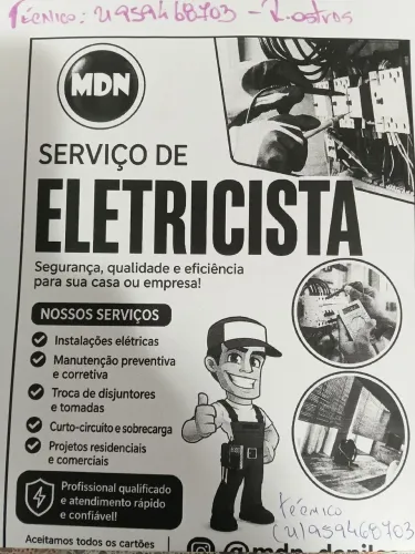Serviços elétrica, instalações elétricas em geral, quadroseletricos,ampliacao de carga