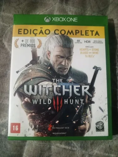 The Witcher 3 edição completa xbox one