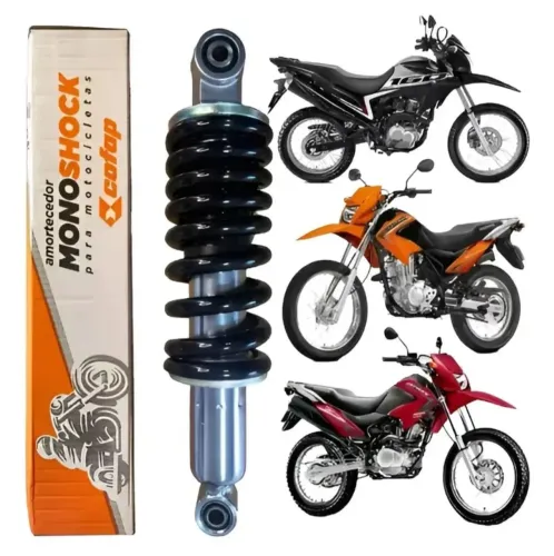 Amortecedor Honda Bros (125/150/160) e XRE 190 + Serviço de Troca (Vou até você!)