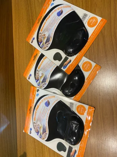 Mousepad com suporte de pulso em gel