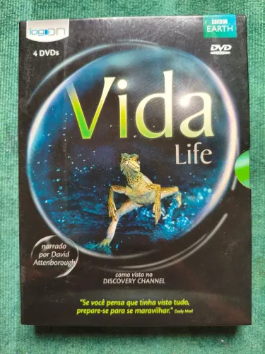Box DVDs documentário VIDA BBC