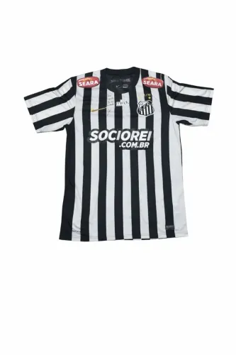 Camisa Santos Autografada jogador Léo 